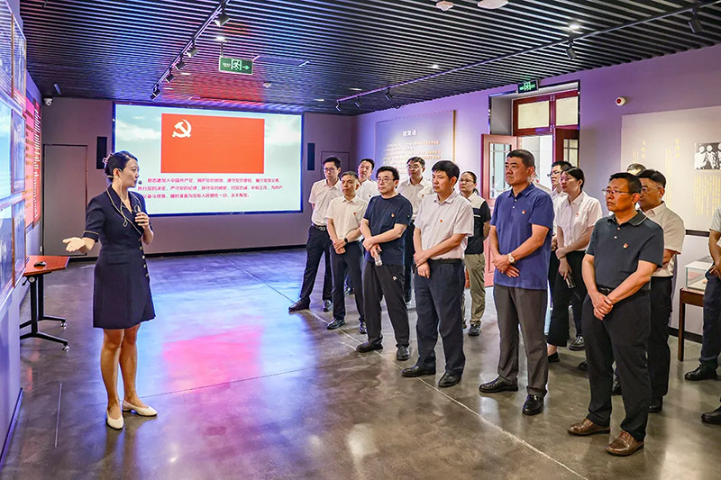 集团赴四五党性教育基地开展庆祝建党105周年主题党日活动